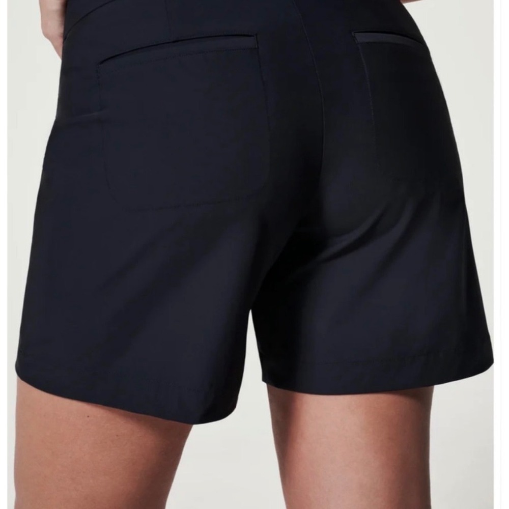 SPANX Women's Black Tech Skort with Inner Shorts - Picture 4 of 11